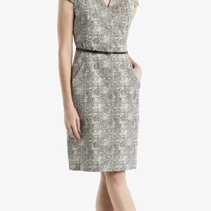 MM LaFleur Felisa Dress - Scribble Jaquard